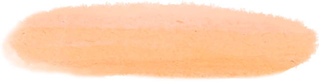 orange brush smudge